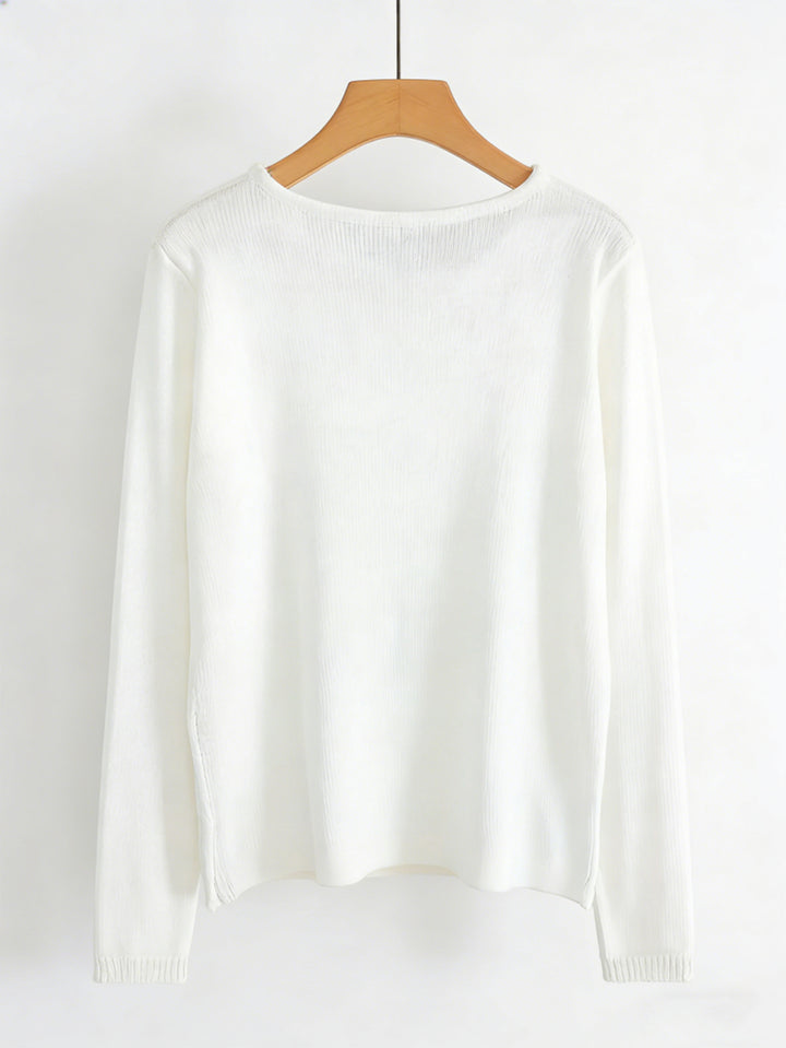 Pulover SHEIN, alb