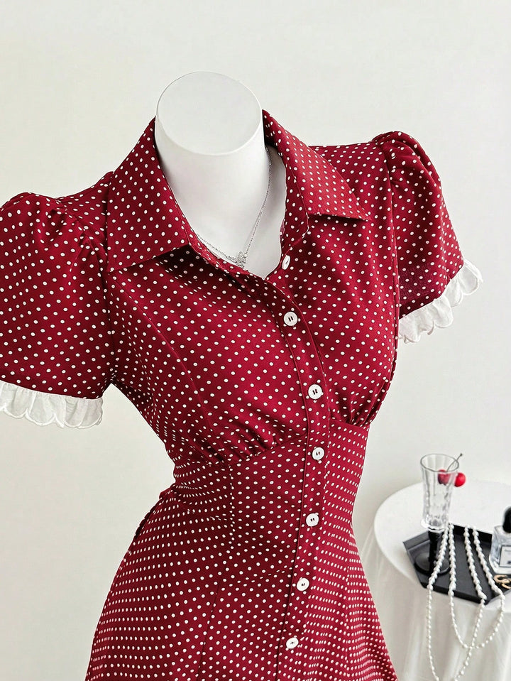 Rochie scurtă SHEIN, roșu