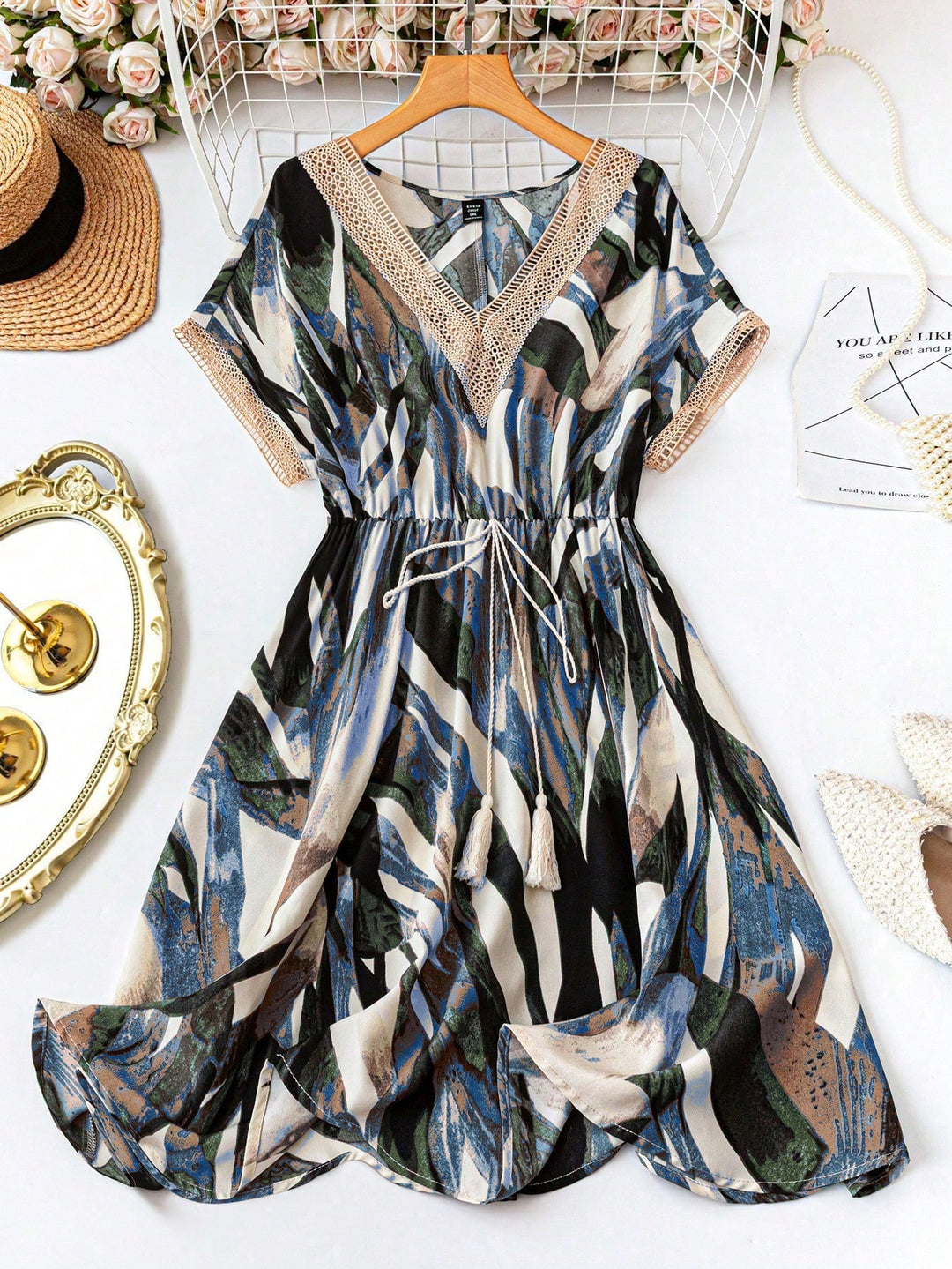 Rochie SHEIN, mix culori
