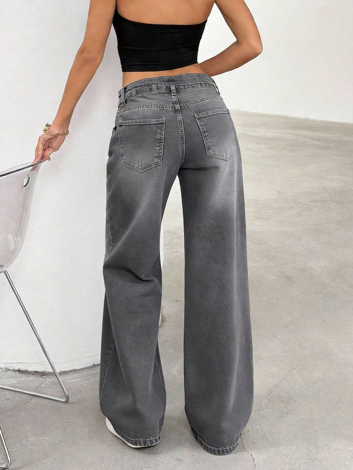 Jeans SHEIN, gri