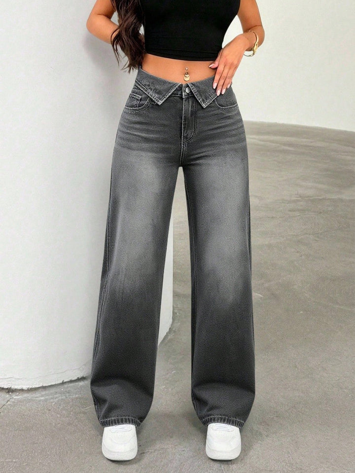 Jeans SHEIN, gri