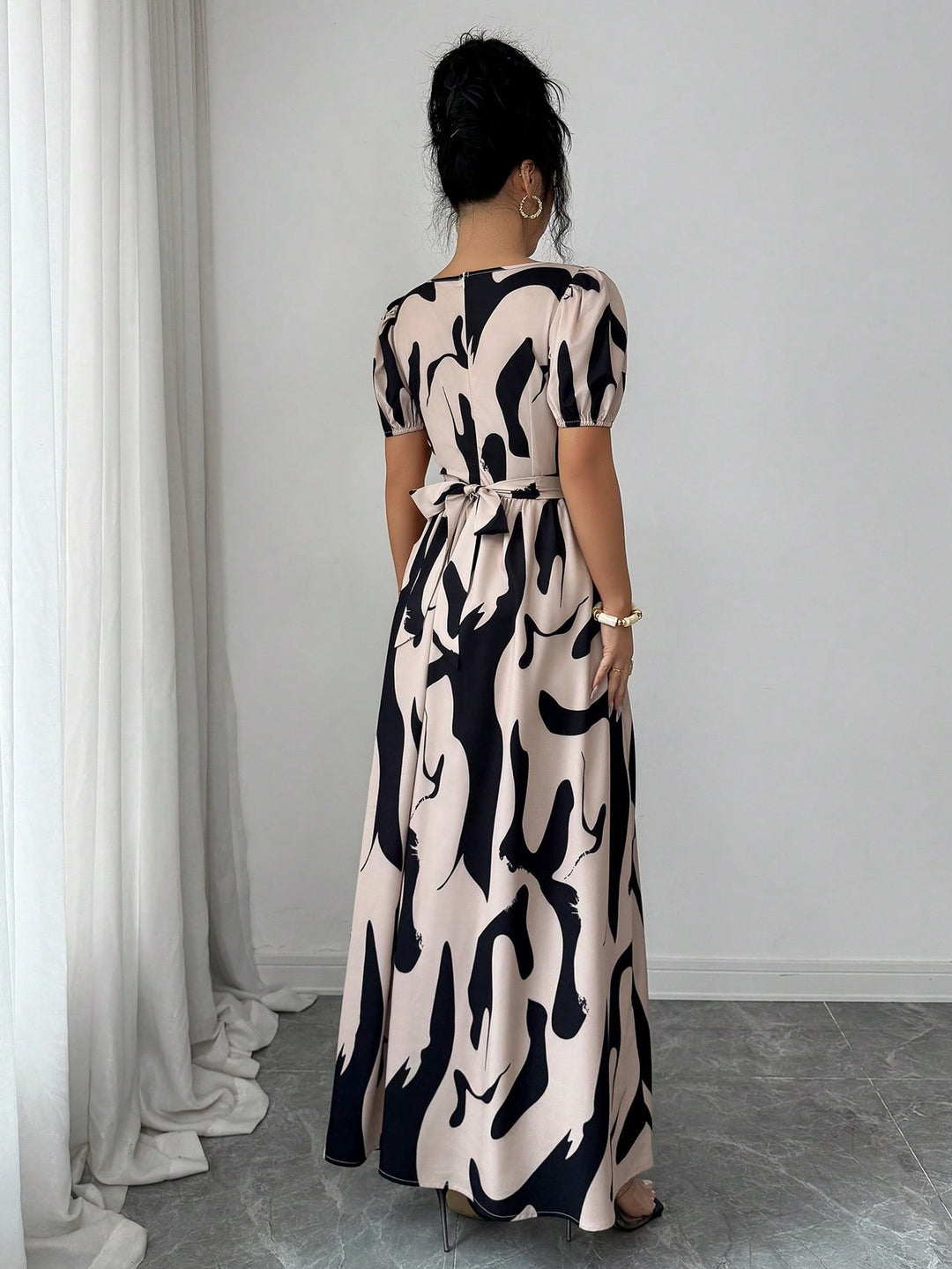Rochie maxi SHEIN, mix culori