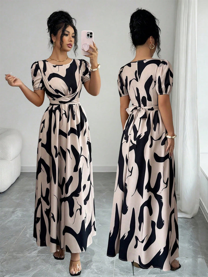 Rochie maxi SHEIN, mix culori