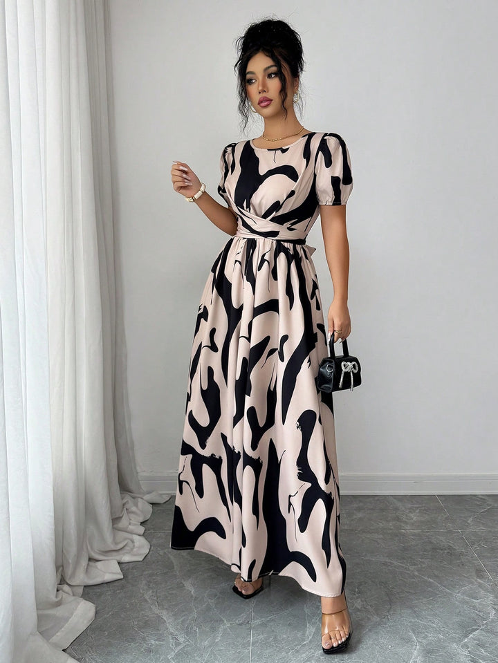 Rochie maxi SHEIN, mix culori