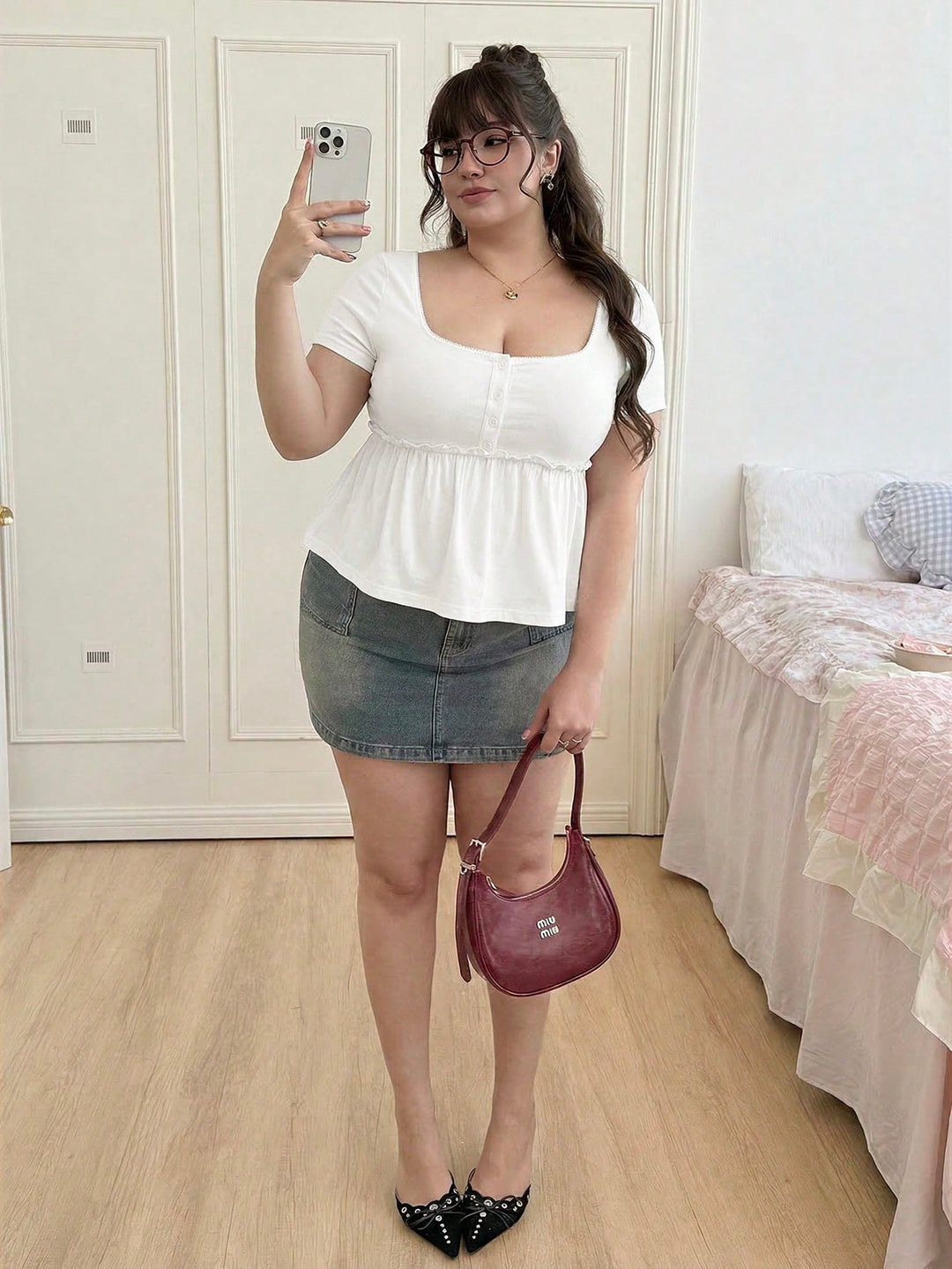 Tricou SHEIN, alb