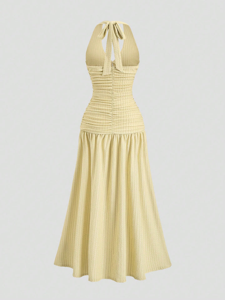 Rochie maxi SHEIN, verde