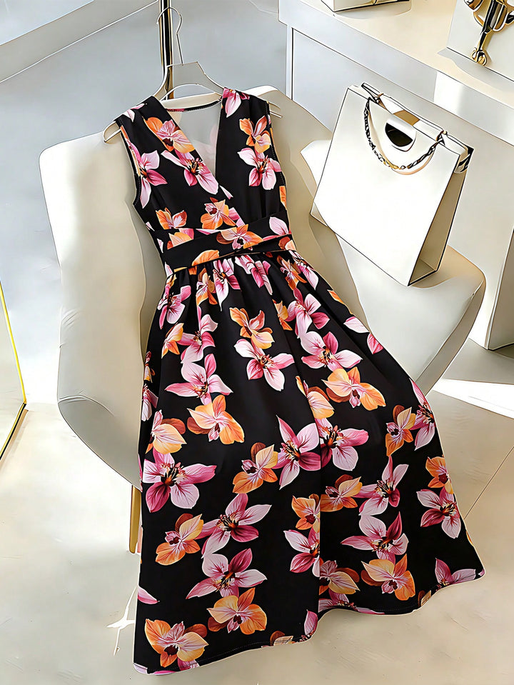 Rochie midi SHEIN, mix culori