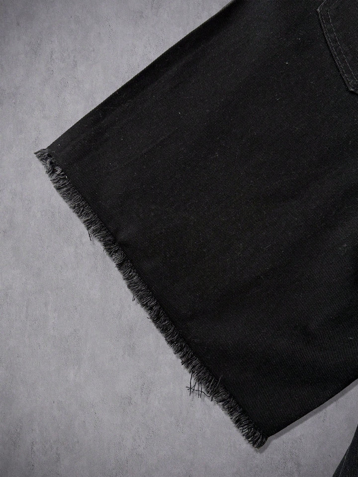 Pantaloni scurți SHEIN, negru