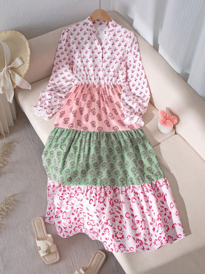 Rochie SHEIN, mix culori