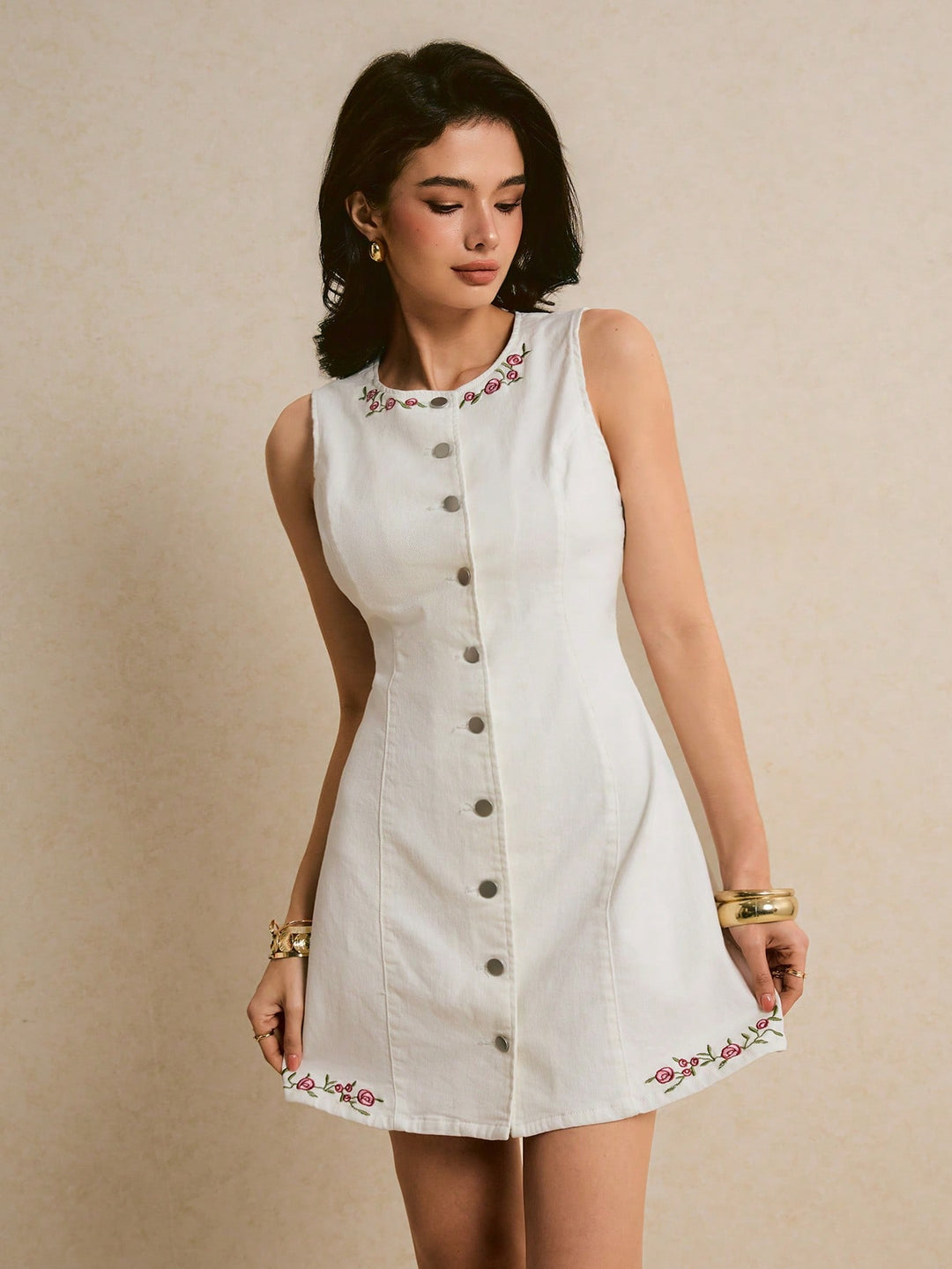 Rochie SHEIN, alb