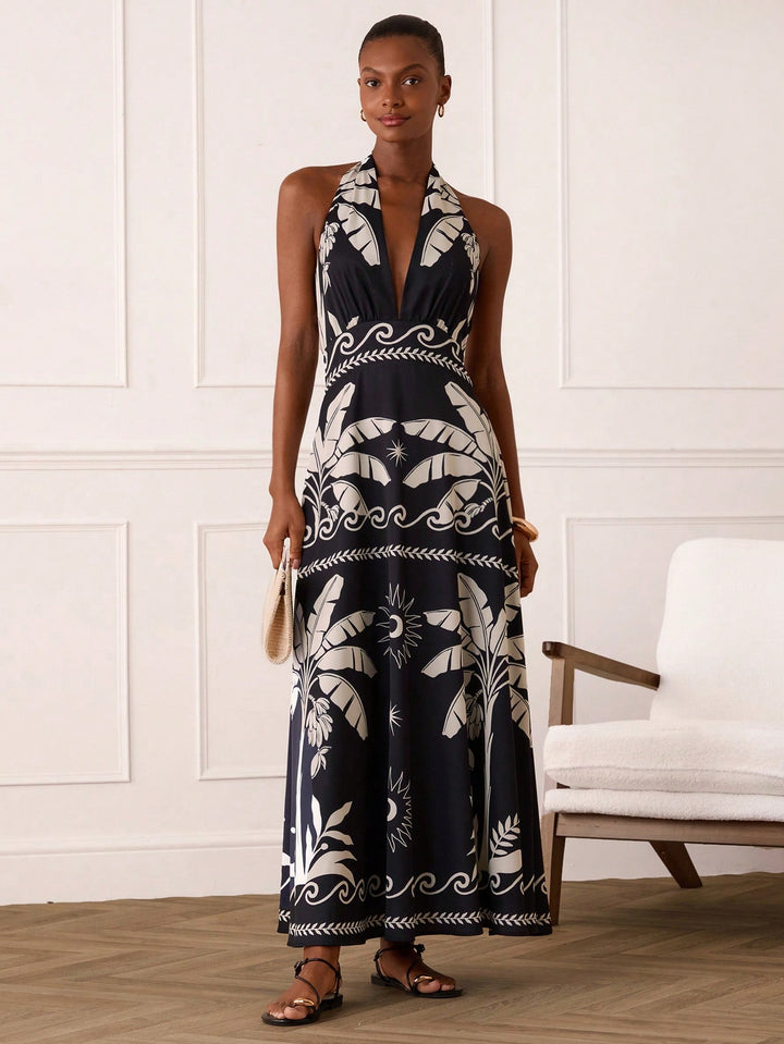 Rochie maxi SHEIN, mix culori