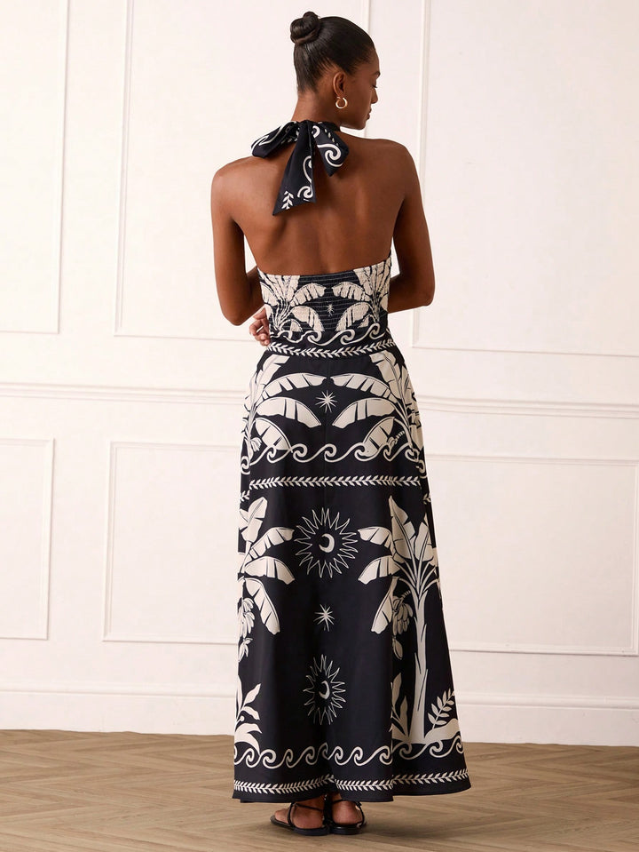 Rochie maxi SHEIN, mix culori