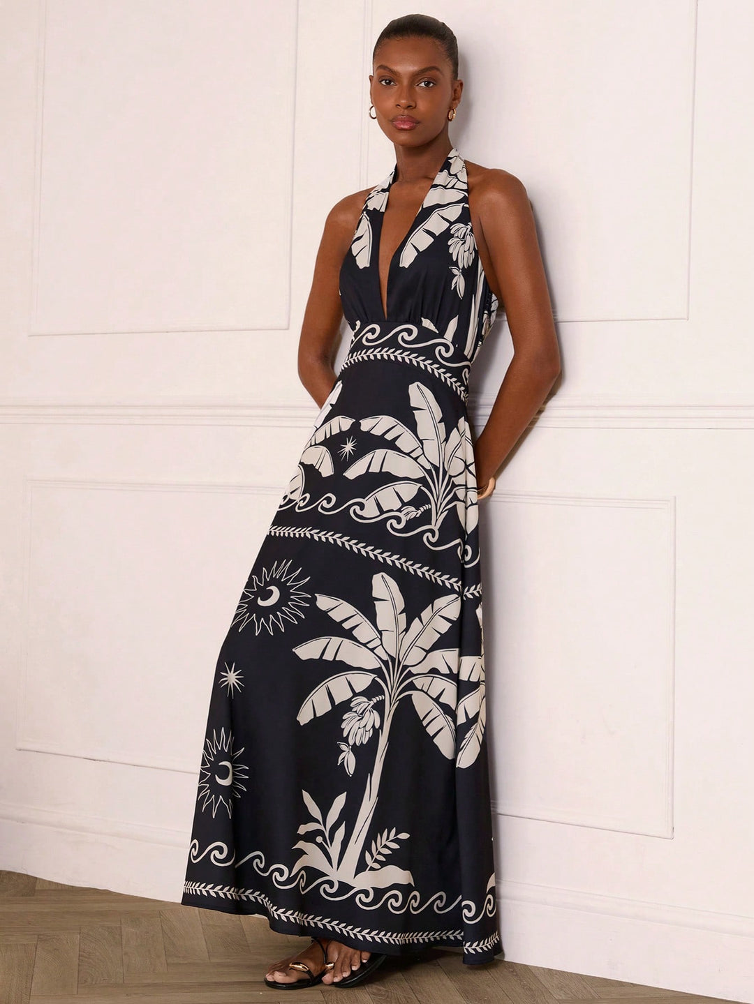 Rochie maxi SHEIN, mix culori