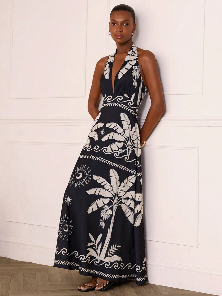 Rochie maxi SHEIN, mix culori