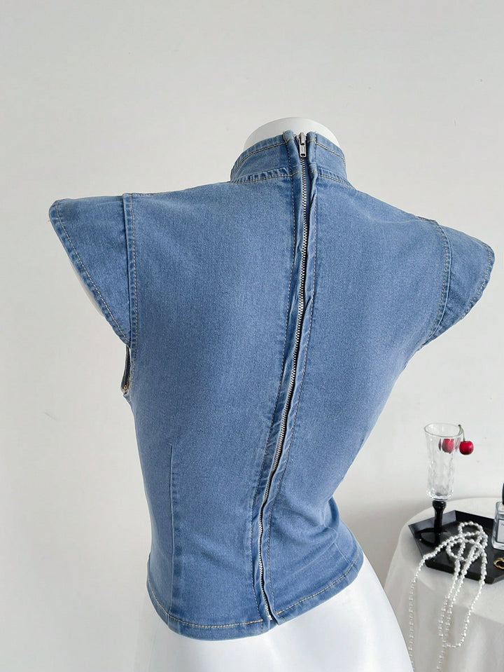 Top SHEIN, albastru