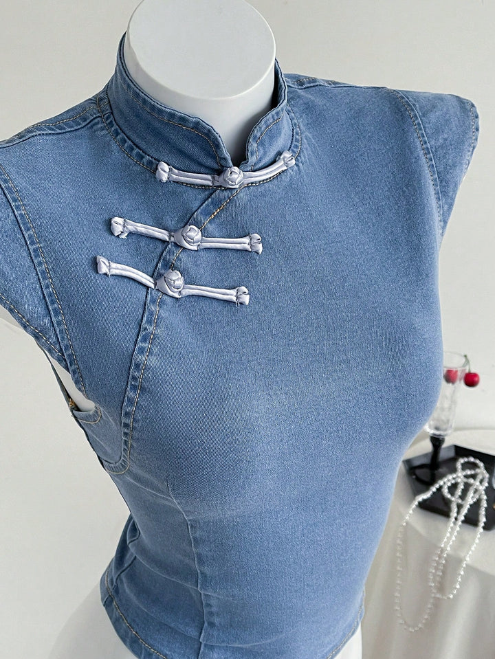 Top SHEIN, albastru