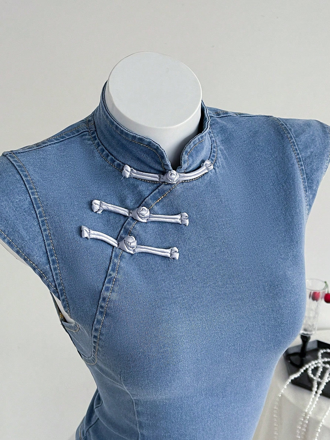 Top SHEIN, albastru