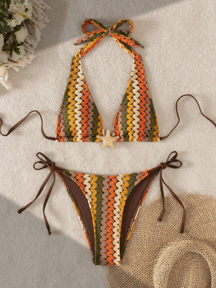 Set bikini SHEIN, mix culori