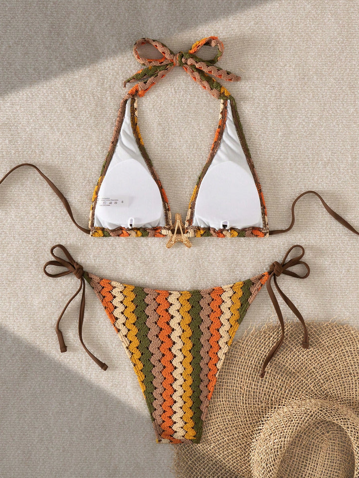 Set bikini SHEIN, mix culori