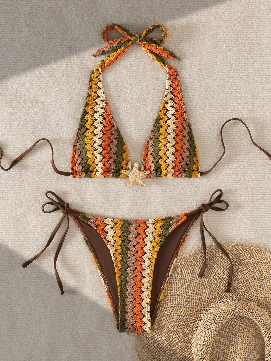 Set bikini SHEIN, mix culori