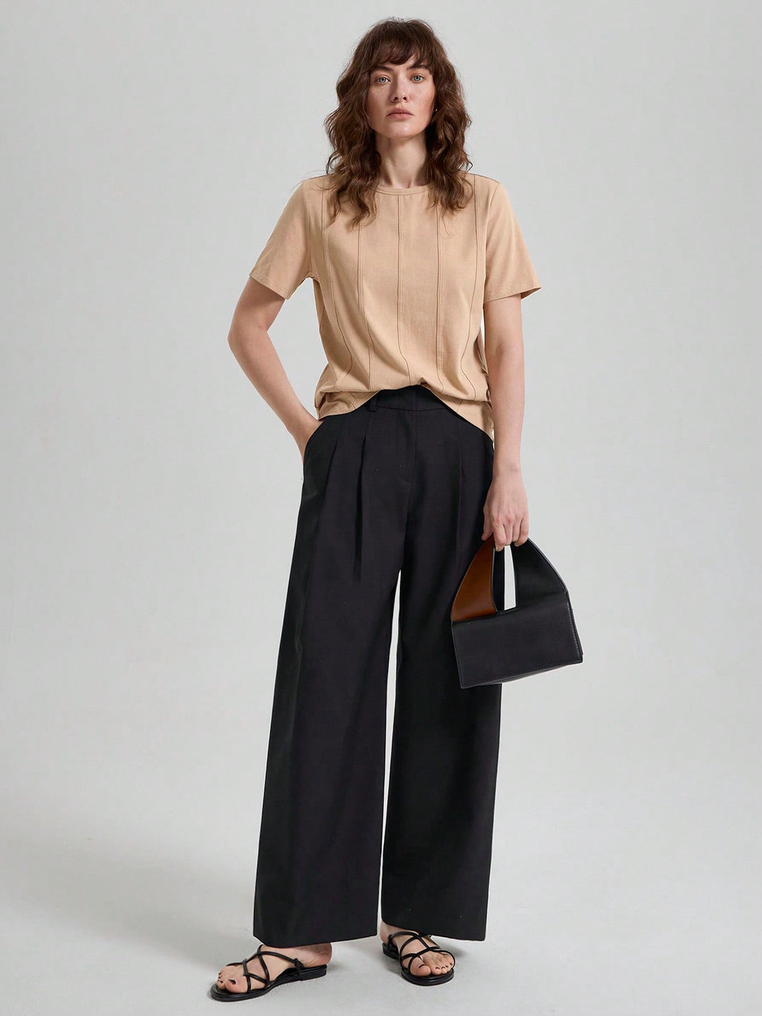 Tricou SHEIN, kaki
