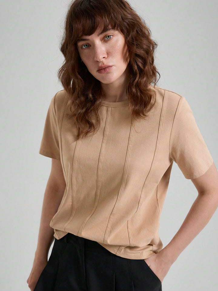 Tricou SHEIN, kaki