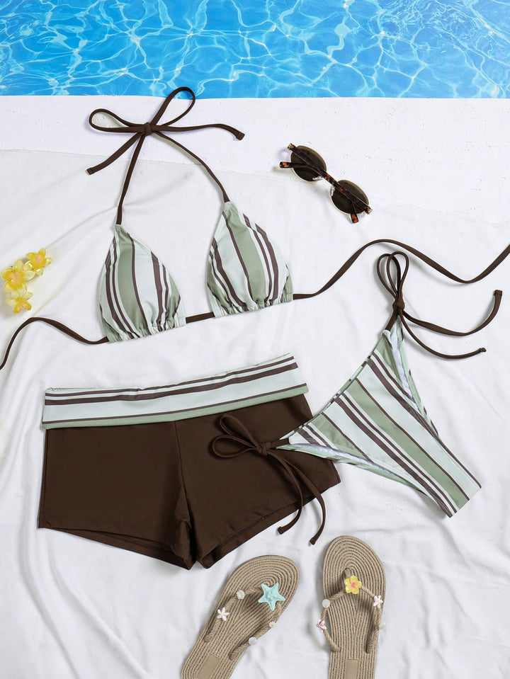 Set bikini SHEIN, mix culori