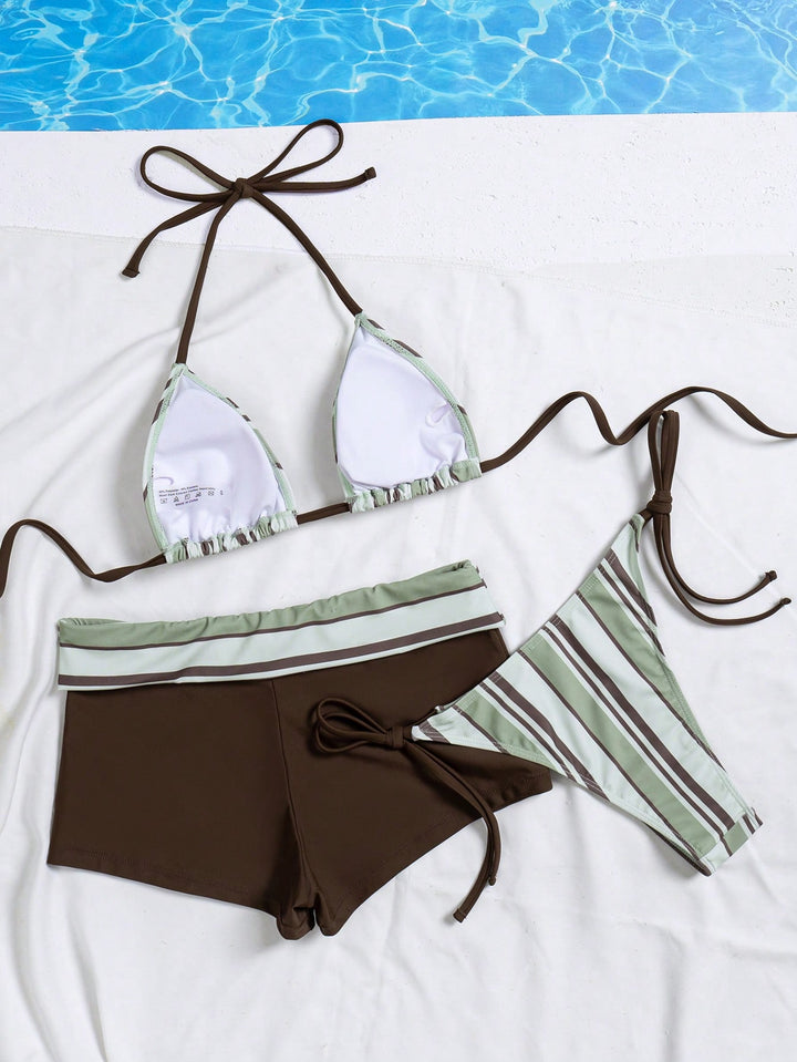 Set bikini SHEIN, mix culori