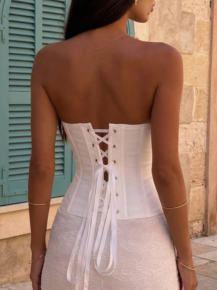 Top SHEIN, alb