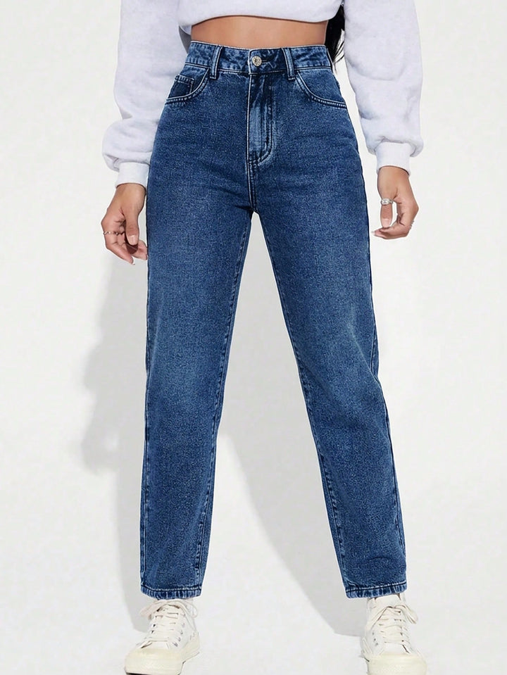 Jeans SHEIN, albastru