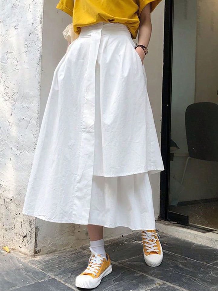 Fustă SHEIN, alb