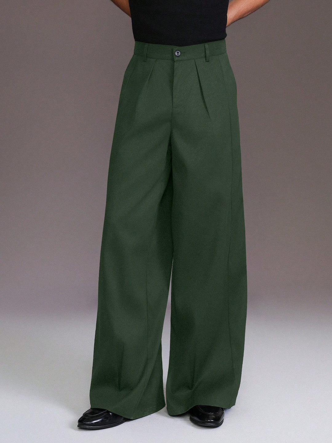 Pantalon SHEIN, verde