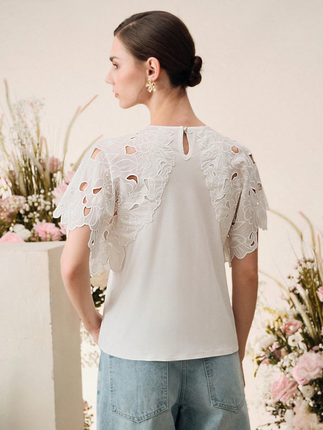 Tricou SHEIN, alb