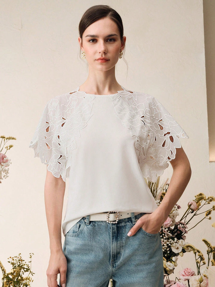 Tricou SHEIN, alb