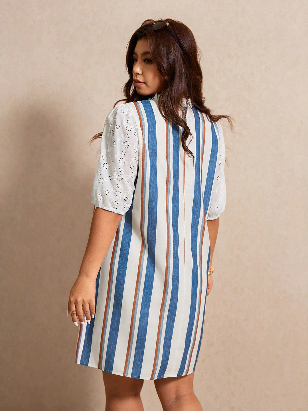 Rochie midi SHEIN, mix culori