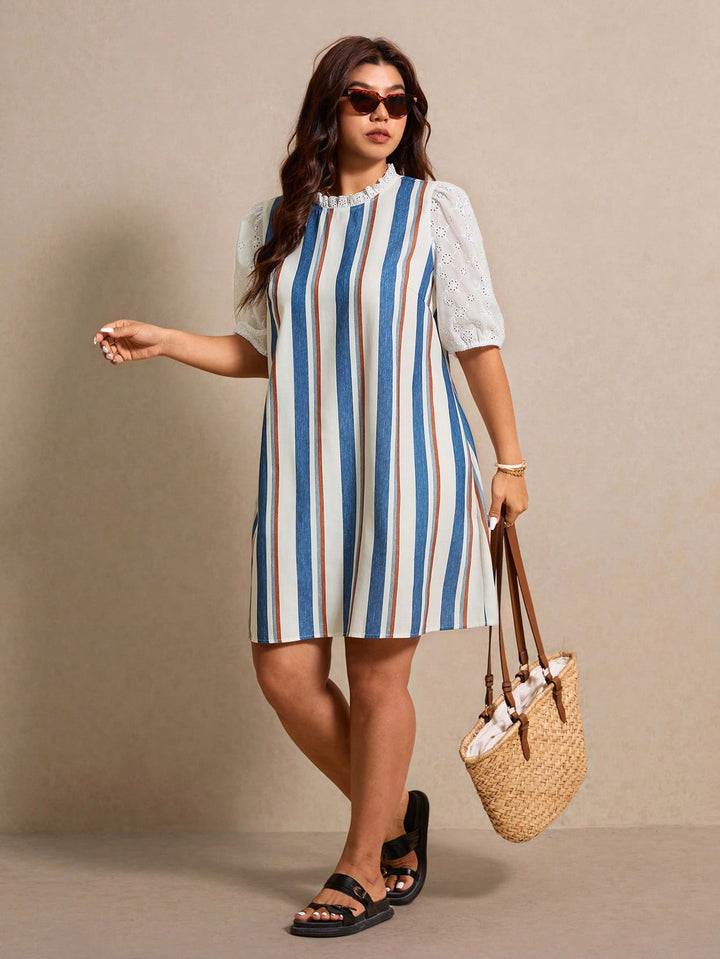 Rochie midi SHEIN, mix culori