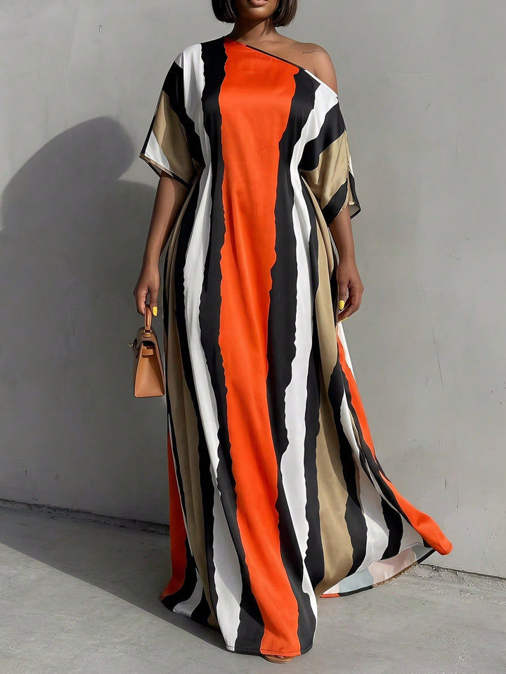 Rochie maxi SHEIN, mix culori