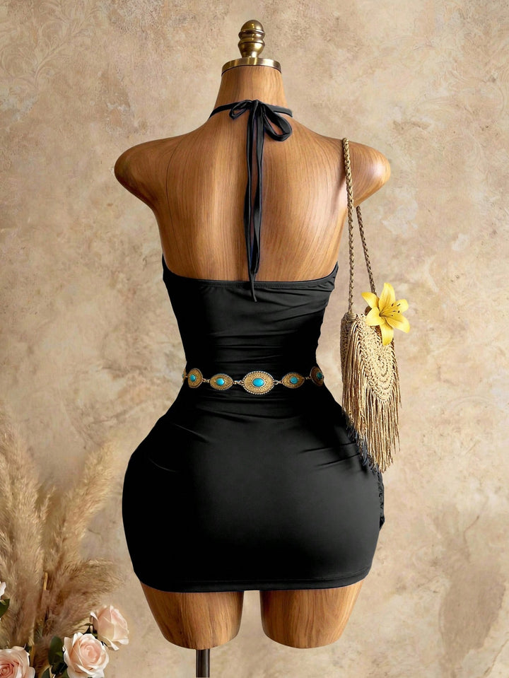 Rochie scurtă SHEIN, negru