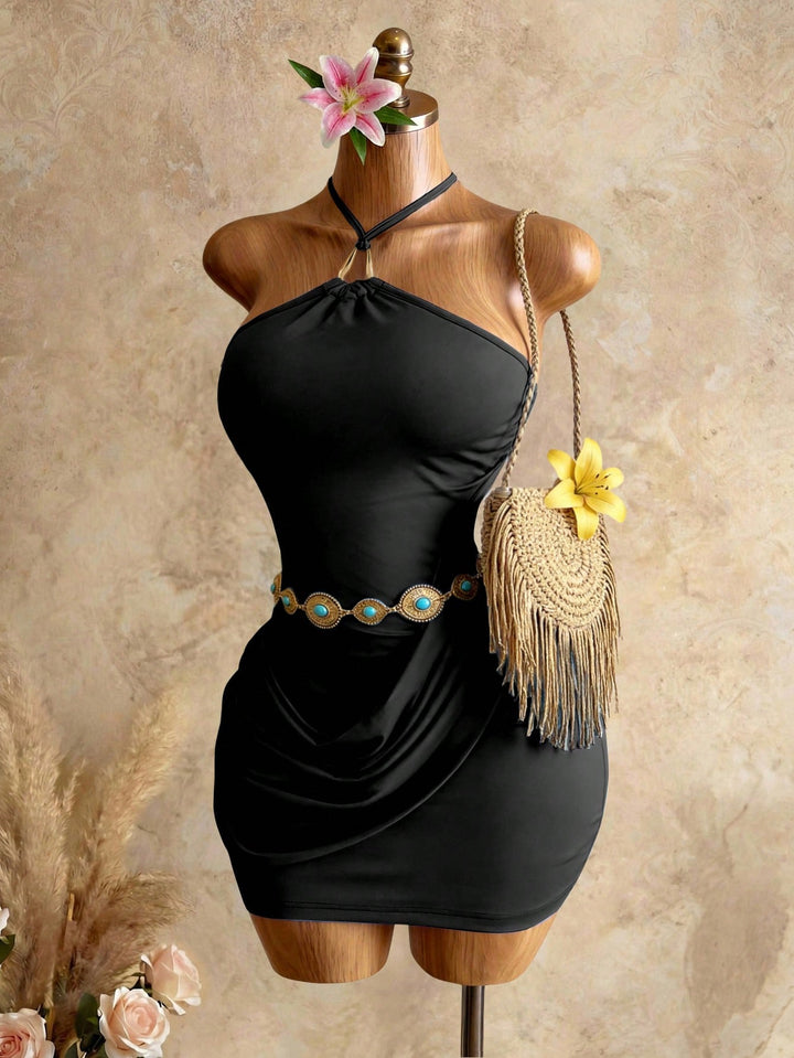 Rochie scurtă SHEIN, negru