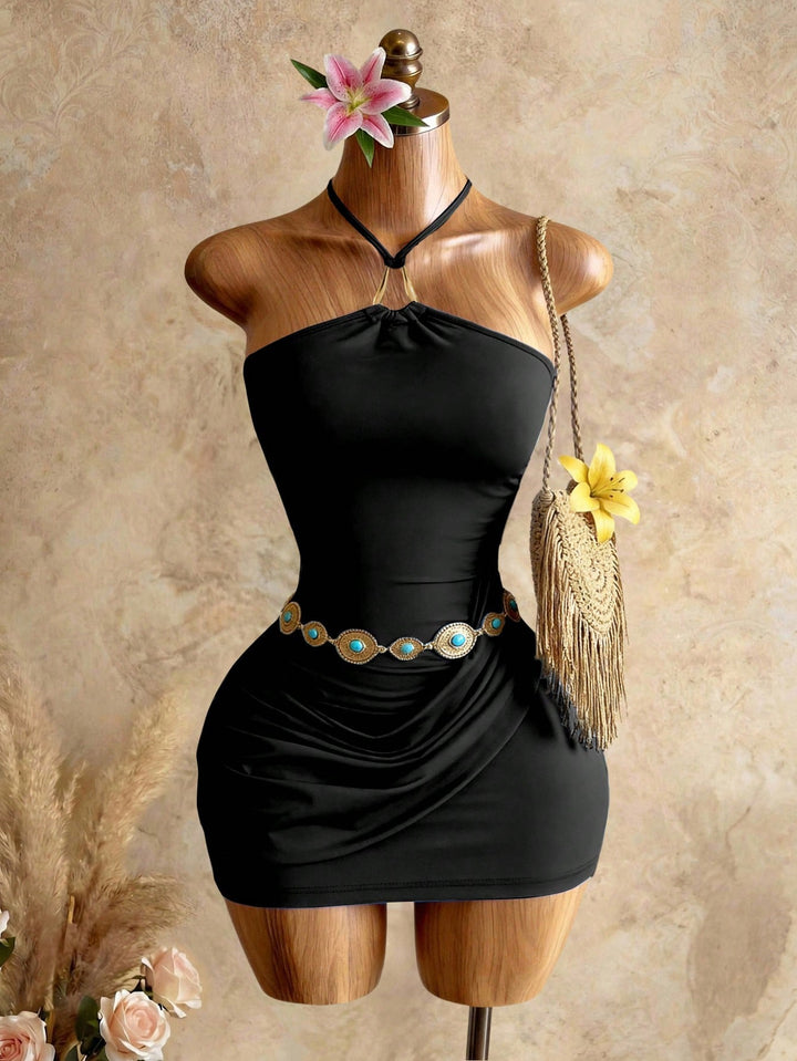 Rochie scurtă SHEIN, negru