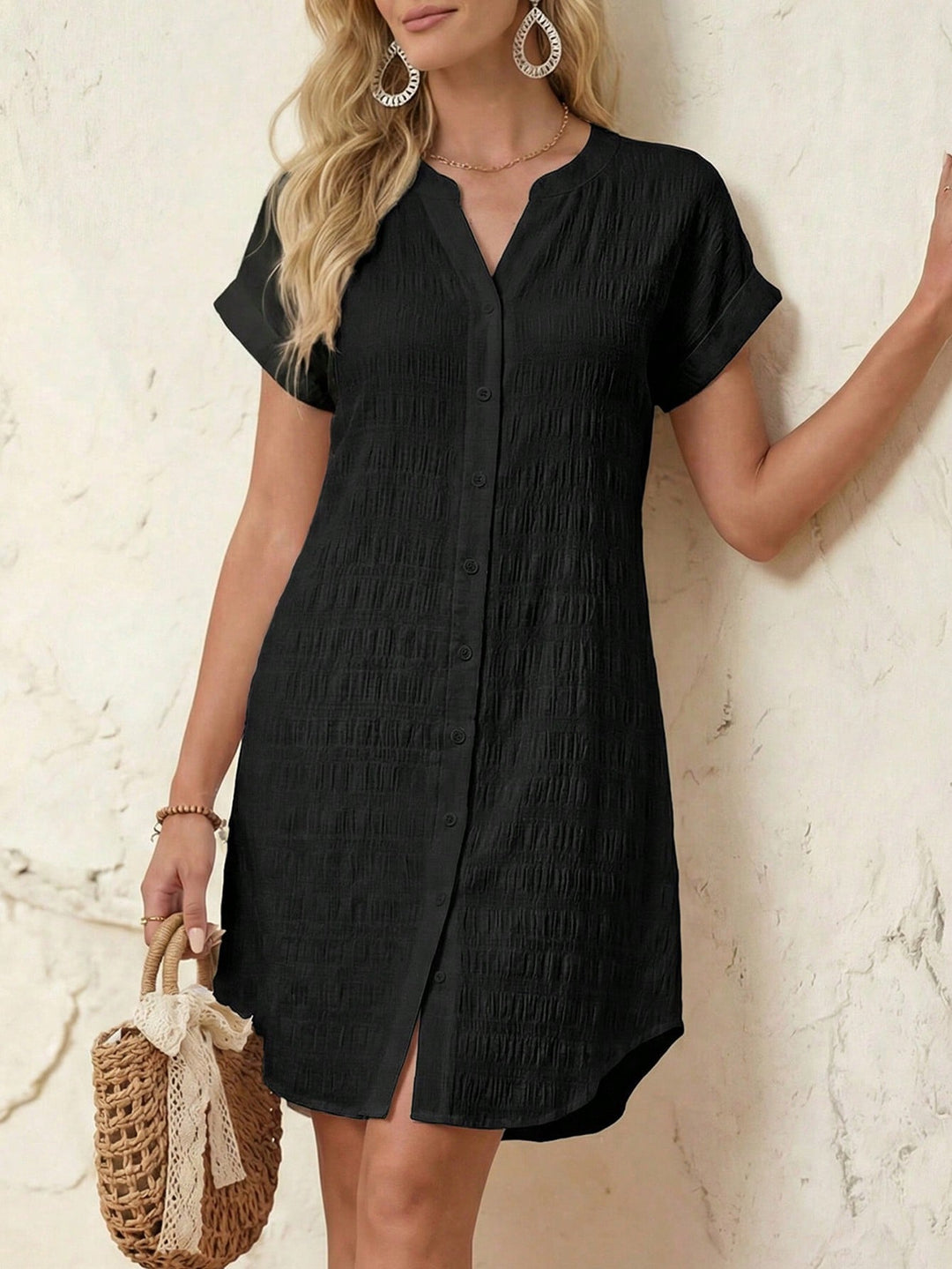 Rochie scurtă SHEIN, negru