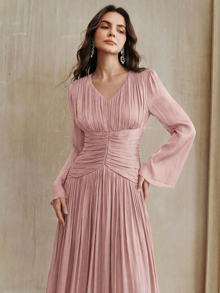 Rochie maxi SHEIN, roz