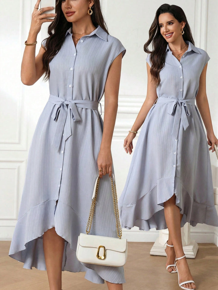 Rochie maxi SHEIN, albastru
