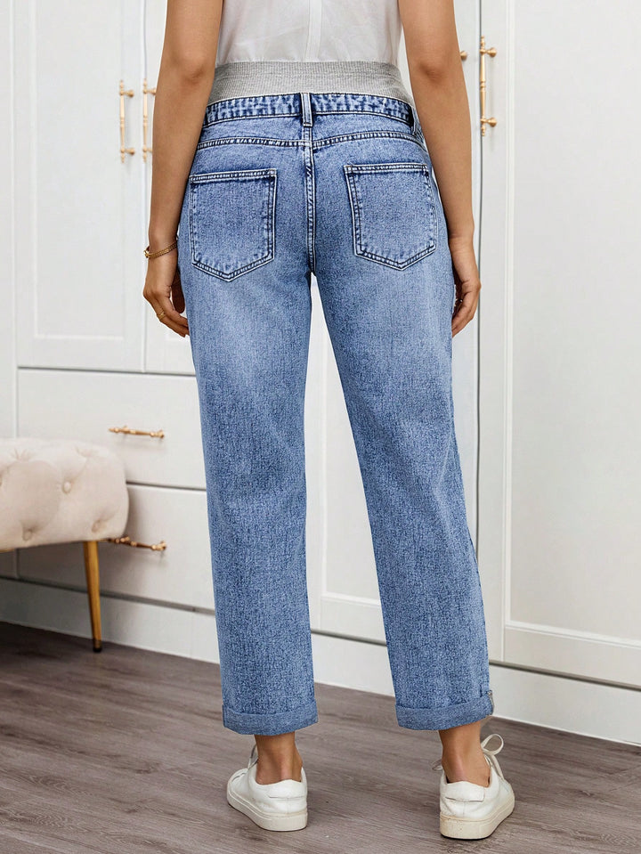 Jeans SHEIN, albastru