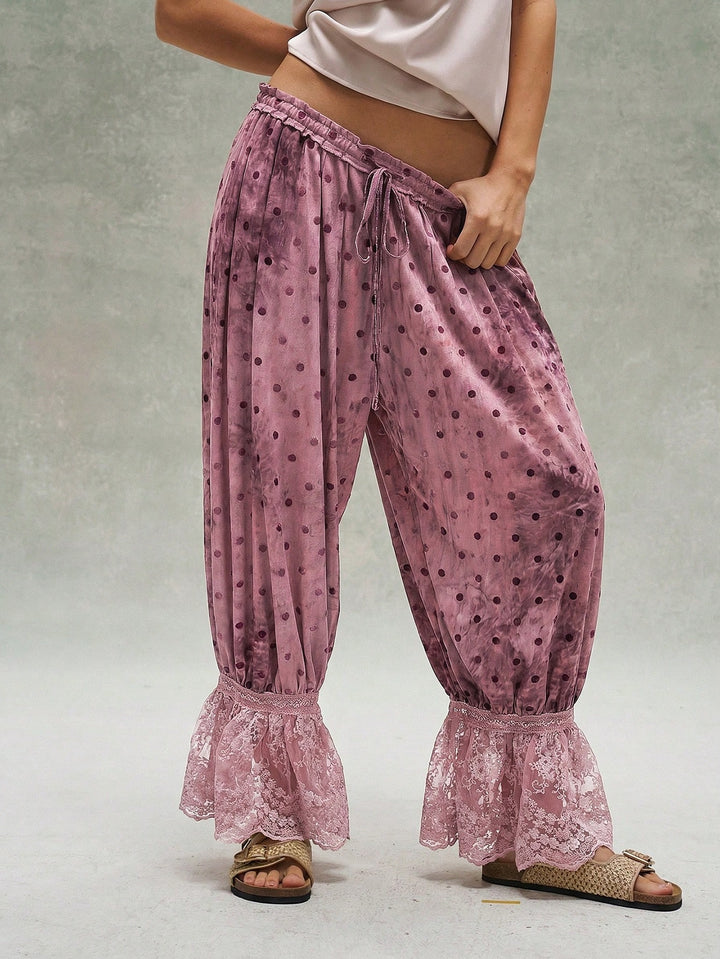 Pantaloni SHEIN, roz