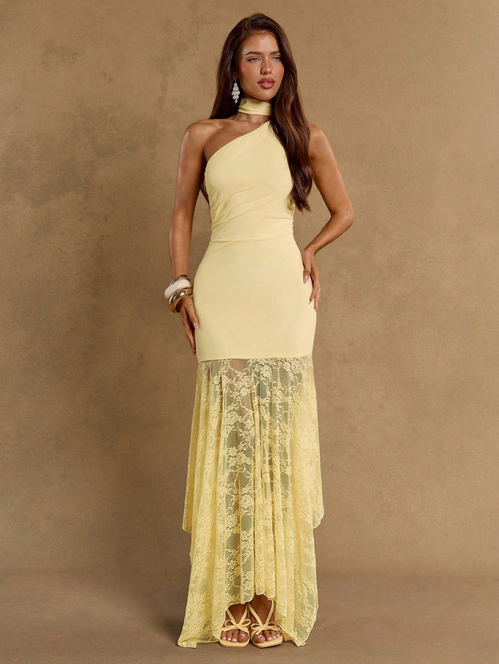 Rochie maxi SHEIN, galben