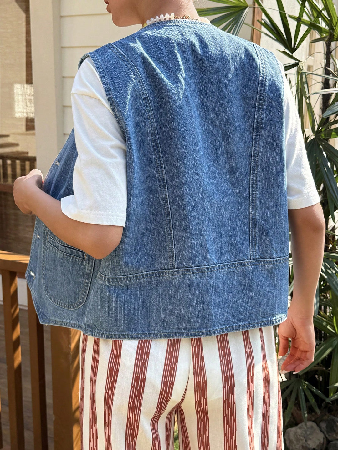SHEIN felső, kék