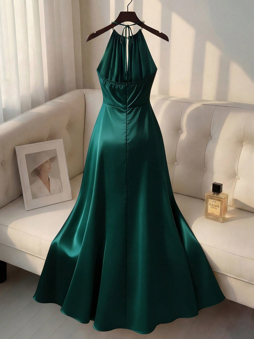 Rochie maxi SHEIN, turcoaz