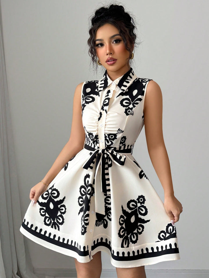 Rochie scurtă SHEIN, bej