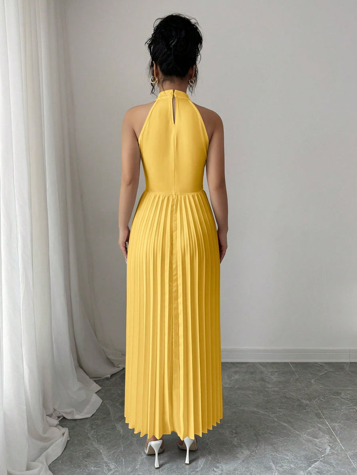 Rochie maxi SHEIN, galben